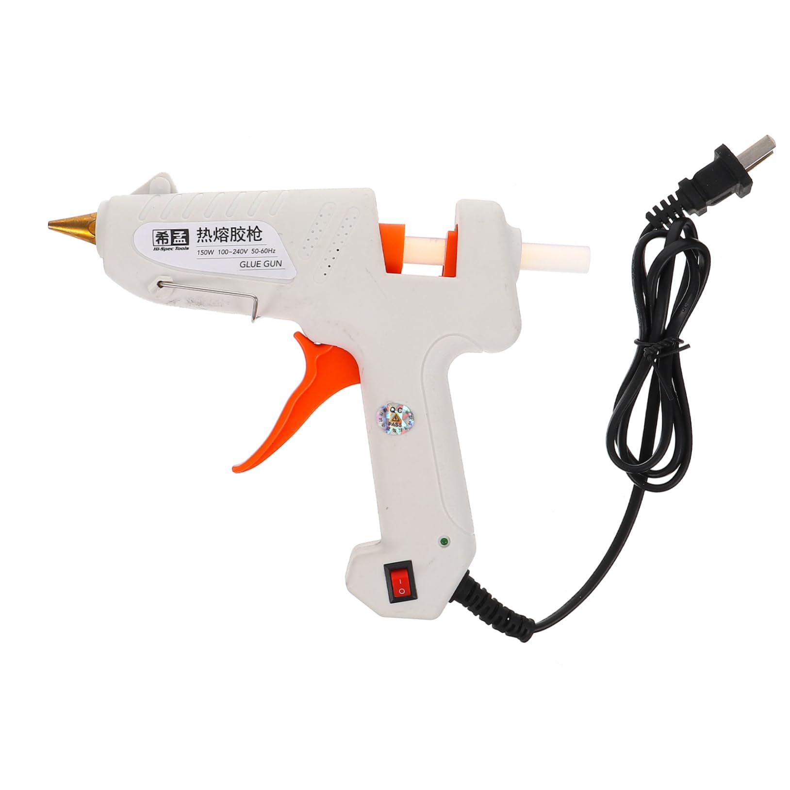 IWOWHERO Cordless Hot Glue Set Mini Hot Glue w Sticks High Temp Heater for Diy Projects Repair Equipment Us Plug