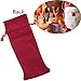 Arlai 2 pcs Drawstring Red Wine Bottle Cover Christmas Bags - Party Hotel Kitchen Table Decor