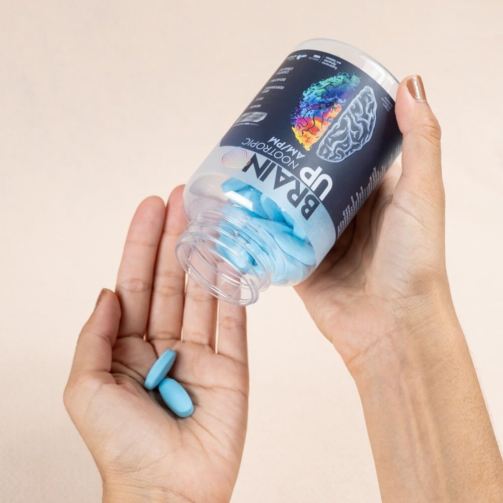 Nootrópico Brain Up AM/PM 60 tabletes True Source em promoção! Veja a oferta e mais achadinhos de Vitaminas & Suplementos 6 Hoje é o melhor dia para comprar Nootrópico Brain Up AM/PM 60 tabletes True Source com aquele preço maroto! Promoção! Aproveite a oferta! 6