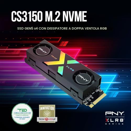 SSD Interno CS3150 XLR8 Gaming EPIC-X RGB™ 2TB M.2 NVMe con dissipatore di calore RGB - M280CS3150XHS-2TB-RB - Hdd - Immagine 1