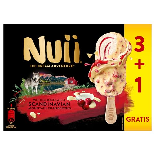 NUII MASCARPONE ARÁNDANOS ROJOS (3+1) x90 ml