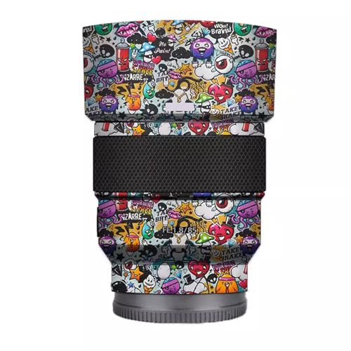 Autocollant d'objectif Sony FE 85 mm F1.8 film de protection 85 1.8