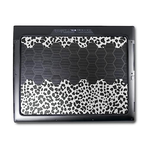 Image of MightySkins Skin Compatible with Alienware M18 R1 (2023) Full Wrap Kit - Snow Leopard Print | Protective, Durable, and Unique Vinyl Decal wrap Cover | Easy to Apply & Change Styles | Made in The USA