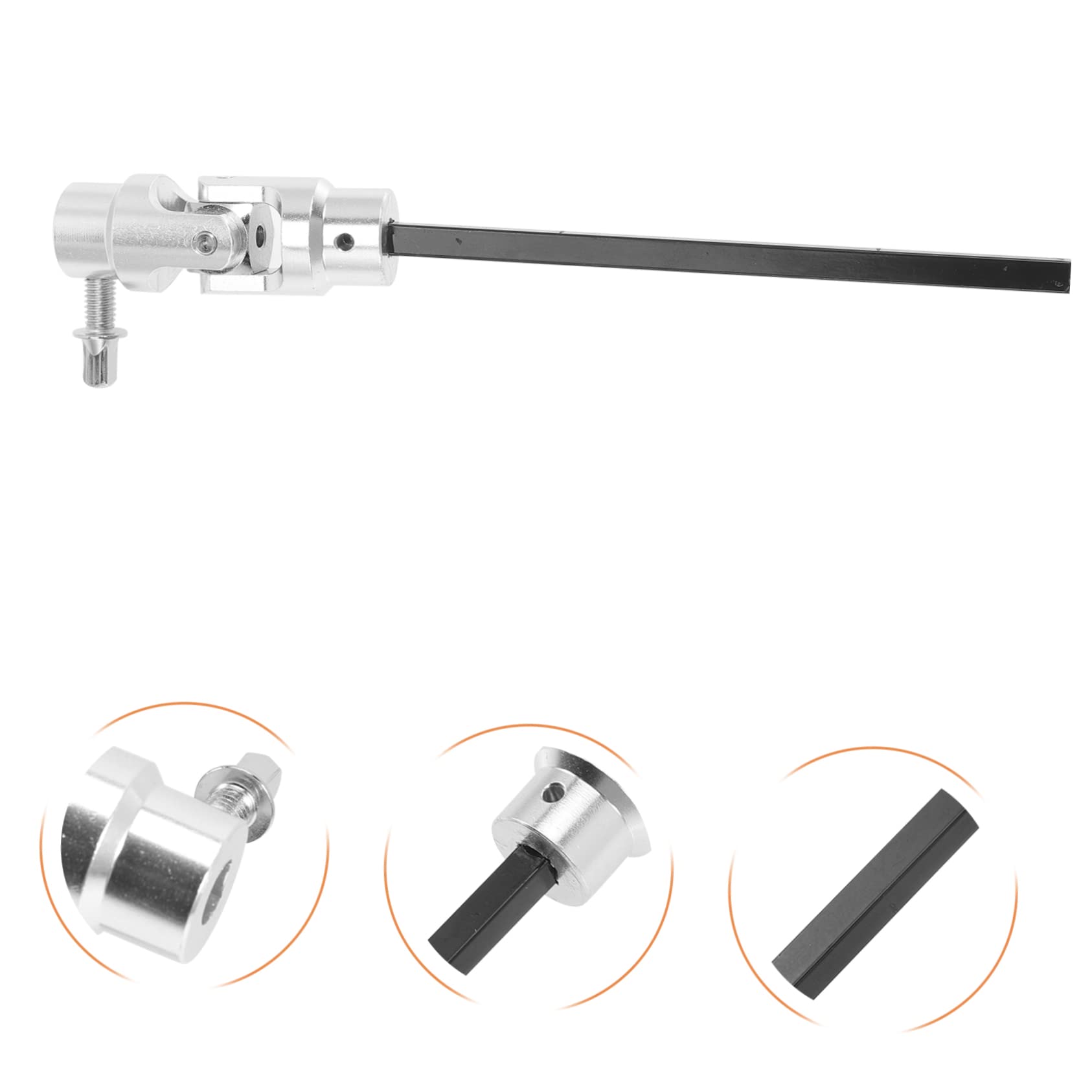ifundom 3pezzi Barra Di Collegamento Per Pedali Doppio Cassa Batteria Sostituzione Resistente e Facile Da Installare Per Accessori Batteria Professionali