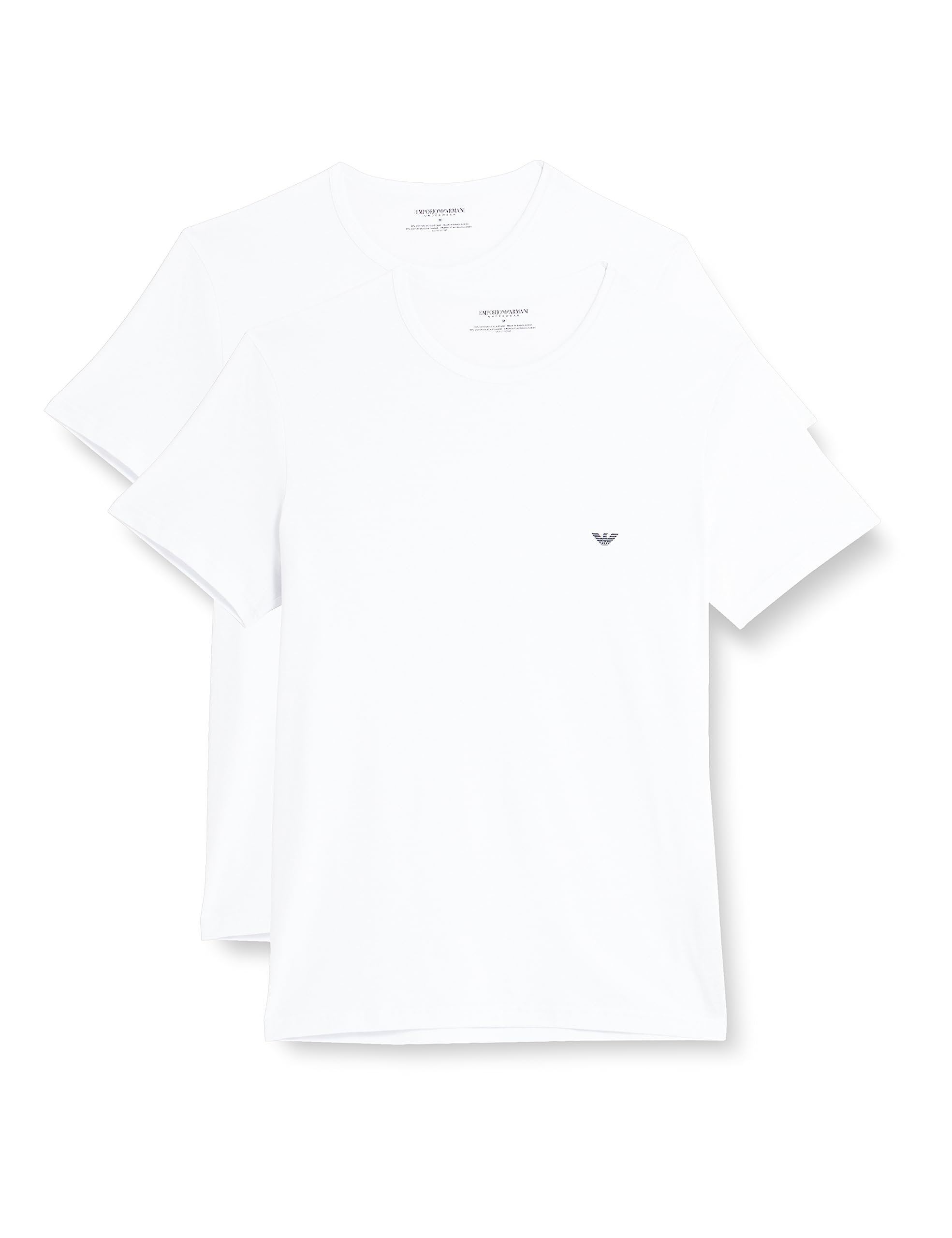 Emporio Armani Men's 2-Pack Crew Neck T-Shirt T-Shirt (Pack of 2)
