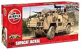Airfix Supacat HMT400 Jackal Tank Building Kit, 1:48 Scale
