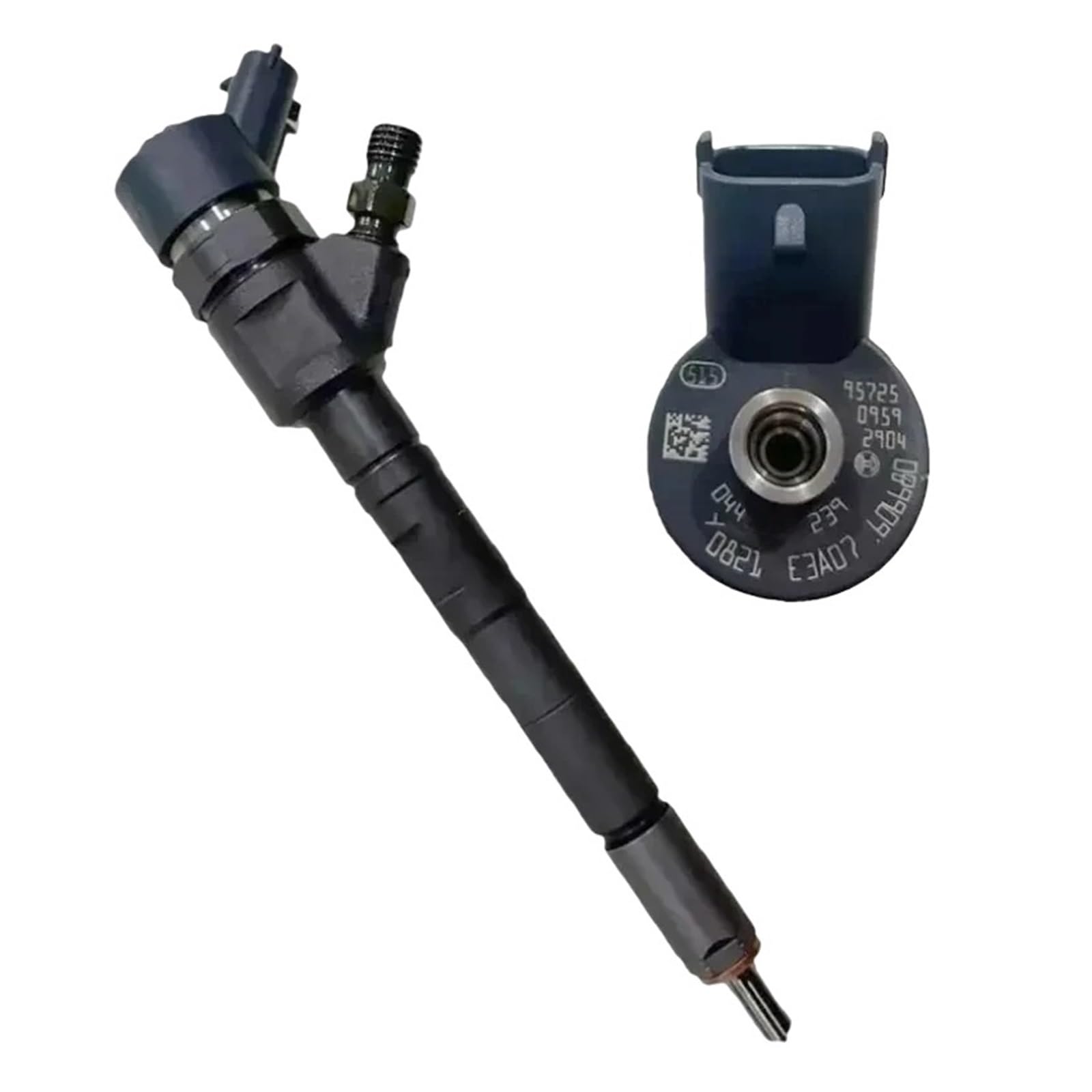 Inyector de combustible diésel Common Rail 0445110239 compatible con Citroën C3 C4/Peugeot 207 307/Fiat Scudo/Mazda 2/3 1.6 HDI