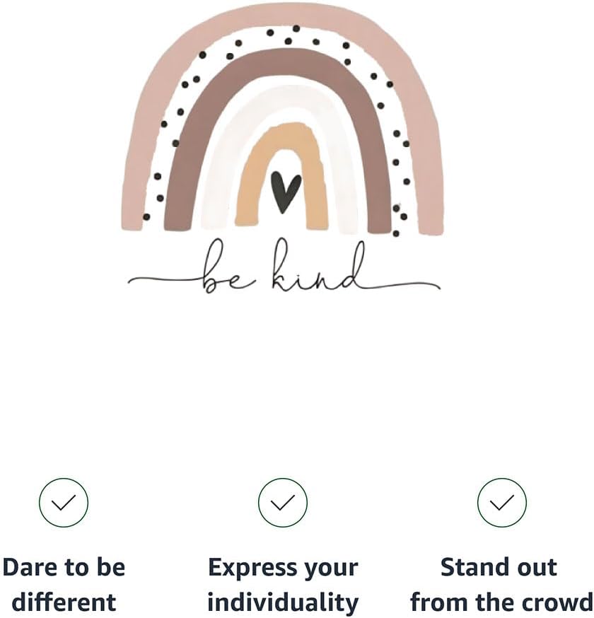 Rainbow Be Kind Kids' T-Shirt - Be Kind Print - Inspirational Stuff