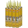 Sikaflex Self Leveling Sealant, Gray, Polyurethane with an Accelerated Curing Capacity for Sealing Horizontal Expansion Joints in Concrete, 29 fl. oz Cartridge, 12 Pack