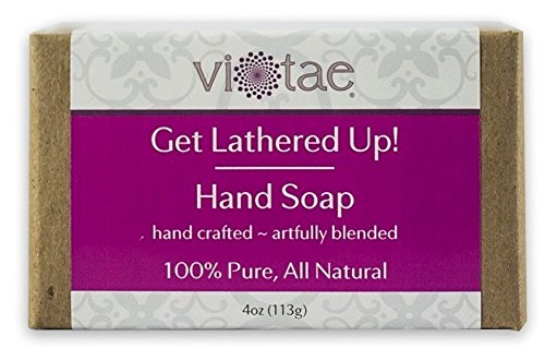 Vi-Tae 100% Natural and Organic Handmade 'Get Lathered Up' 4oz Soap Bars (Hand-Soap)