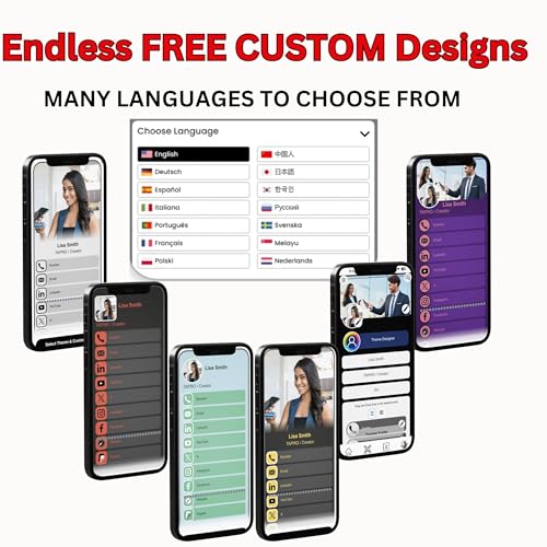 TAPro Digital Business Card – NFC & QR Code Tap to Share Contactless Info, No App Required, Pocket-Sized Smart Contact Card for iPhone & Android by TAPro - Used condition - Image 7