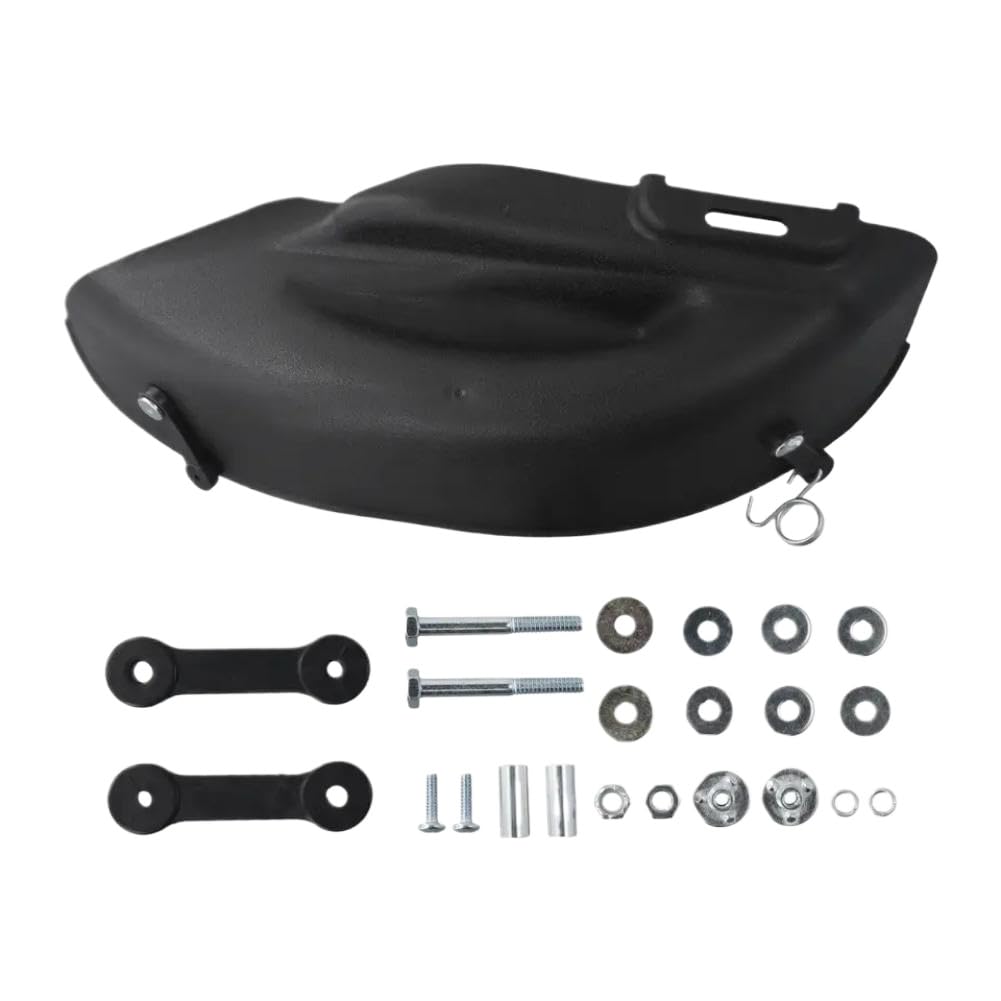Piezas de cuerda, cubierta de mantillo Compatible con cubiertas de 48 pulgadas, accesorios con Hardware de montaje, piezas de herramientas de jardín
