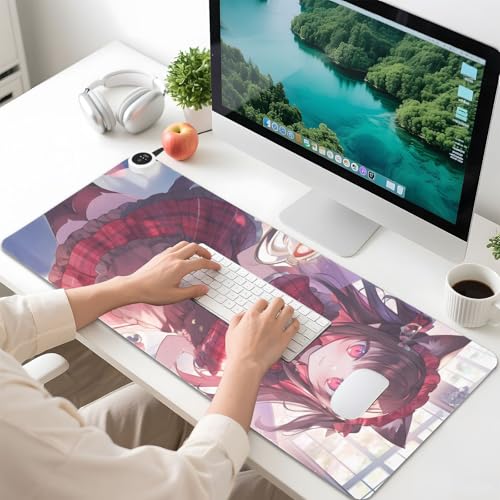 Tapis de souris chauffant 80x33cm en polyuréthane antidérapant - 6