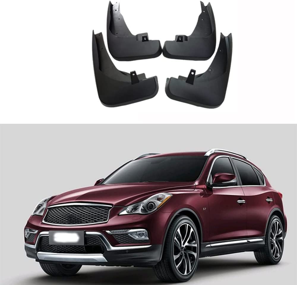4PC Car Mud Flaps Splash Guard Set For Infiniti EX25 / QX50 (2016-2022) - View #7