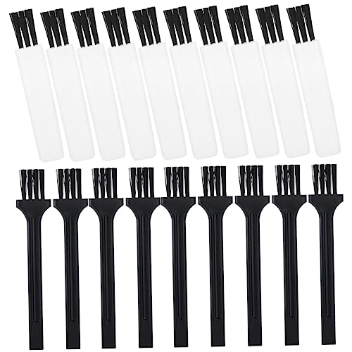 Outanaya Mini Gap Cleaning Brush 30pcs Clipper Brush Cleaner Shaver Cleaner Ideal for Keyboard and Computer