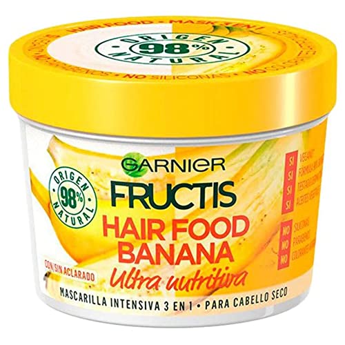 Garnier Fructis Hair Food Banana - Maschera Per Capelli 390 Ml ( 1 Pezzo)