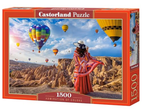 Castorland Puzzle 1500 pièces : Admiration des Couleurs