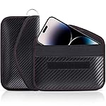 Faraday Pouch for Car Keys, Faraday Bag, Car RFID Signal Blocking Holder, Key Fob Protector, Key fob cage Block Signal Anti-Theft Fob Case (2 Pack)