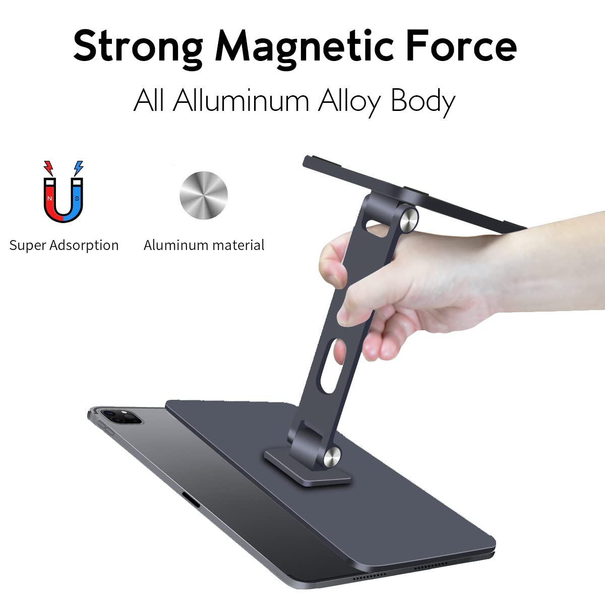 Magfit iPad 12.9インチ マグネットスタンド タブレットスタンド Amazon.co.jp: Magfit iPad マグネットスタンドホルダー iPad