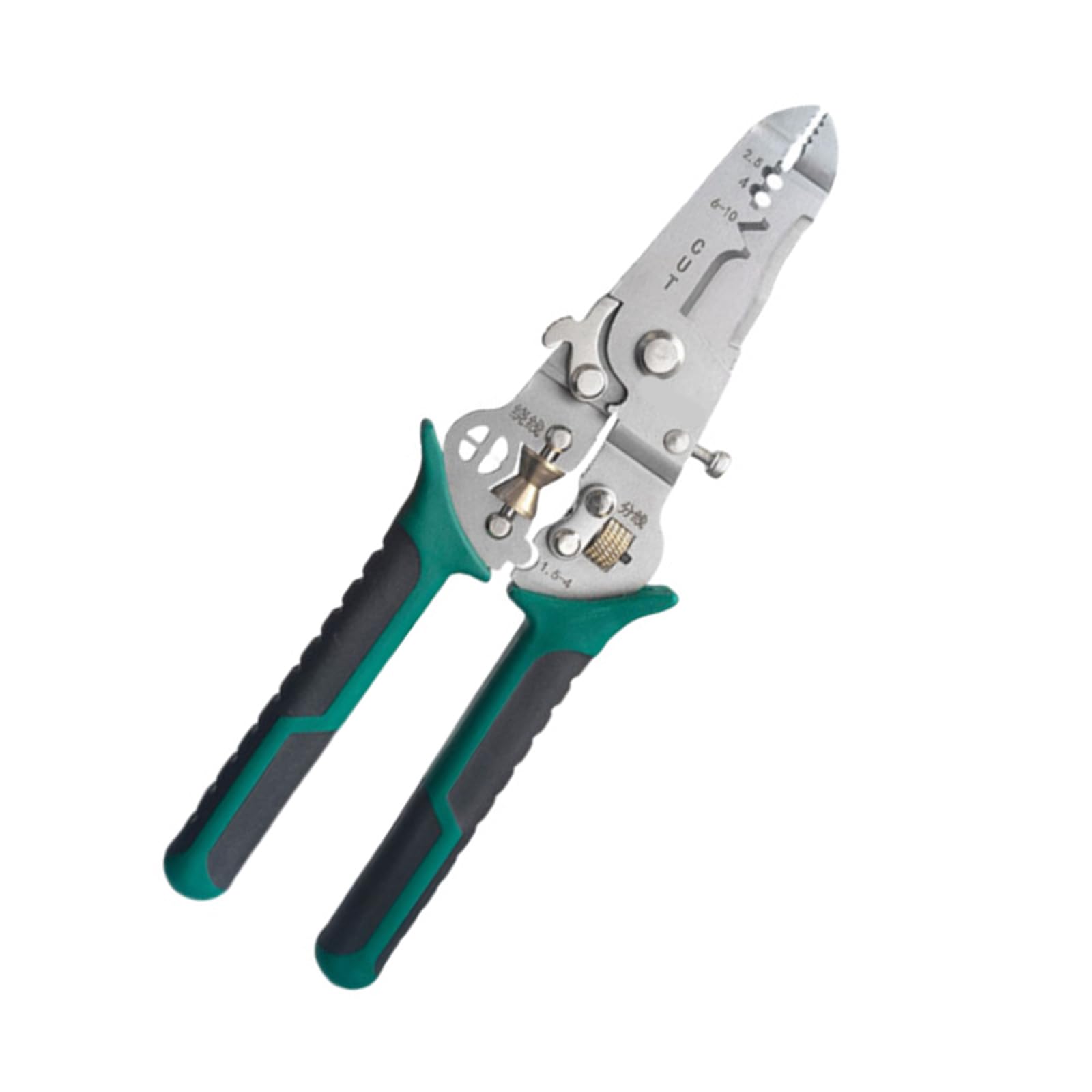 Electrical Crimping Plier Cable Cutter Stripper Crimper with Wire Stripping, Cutting, Crimping Electrician Pliers Wire Stripper Tool