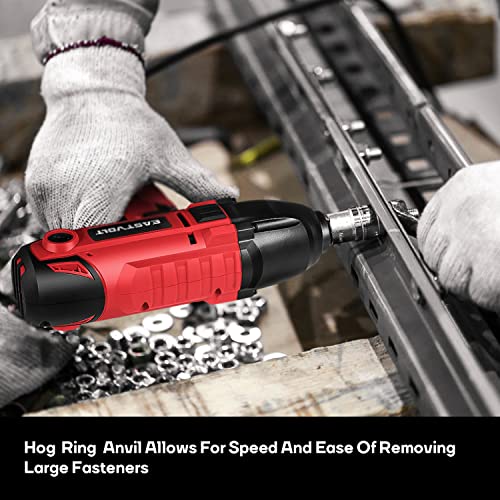 Eastvolt P1B-ZTH-13B 800W Electric Impact Wrench, Heavy Duty 7.5 Amp Corded Max Torque 450 Ft-Lbs 3400 Rpm thumb #5
