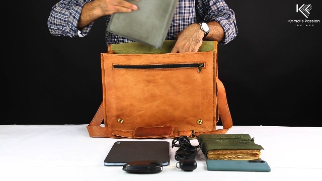 Amazon.com: Komal's Passion Leather Vintage Mens 16 Inch Leather