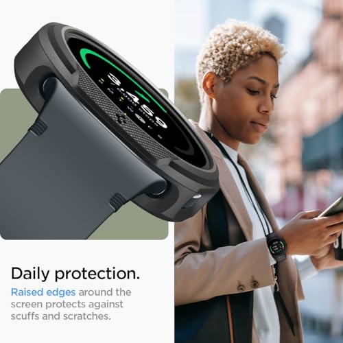 Image of Spigen Liquid Air for Galaxy Watch 8 (44mm) Case | TPU - Matte Black