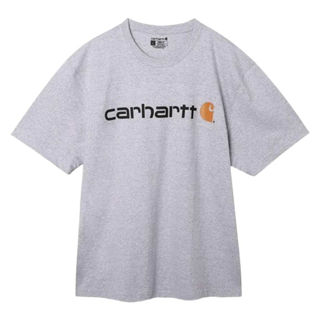 Amazon | [カーハート] Tシャツ 半袖 ロゴ グラフィック ルーズ