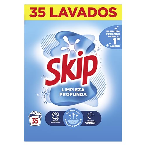 SKIP POLVO LIMPIEZA PROFUNDA 35LAV