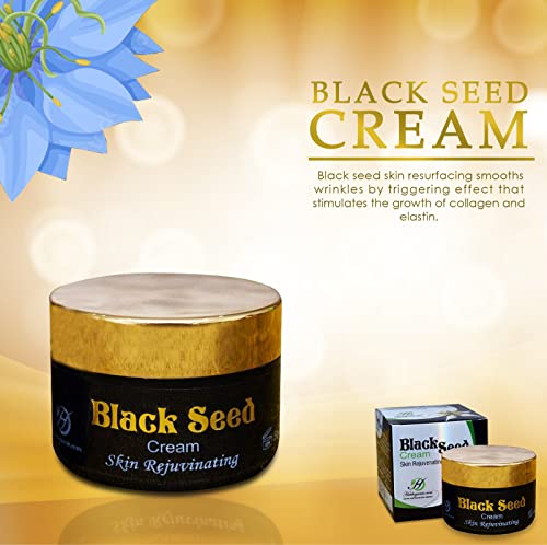 HERBOGANIC Black Seed Cream - Moisturizing and Nourishing- All-Natural Herbal Face and Body Cream for Soothing and Hydrating - Formulated for All Skin Types-1.70 oz Jar. - Thumbnail 5