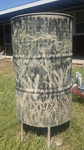Acid Tactical® 3 Pack - 9X14" Pine Branch, Oak Branch, Wheat Field Camo, Vinyl Airbrush Spray Paint Stencils - Duracoat Cerakote Gun #TOP6