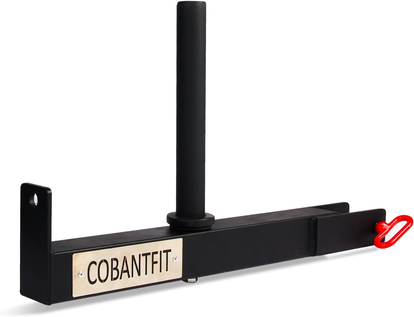 14’’ Long Post Length Belt Squat Attachment For Racks Fits 2" x 2", 3" x 2", 3" x 3" Racks And Rack Hole Diameters of 5/8" Or Larger 1'' And 2’’ Weight Plates Required 2'' weight plate hole