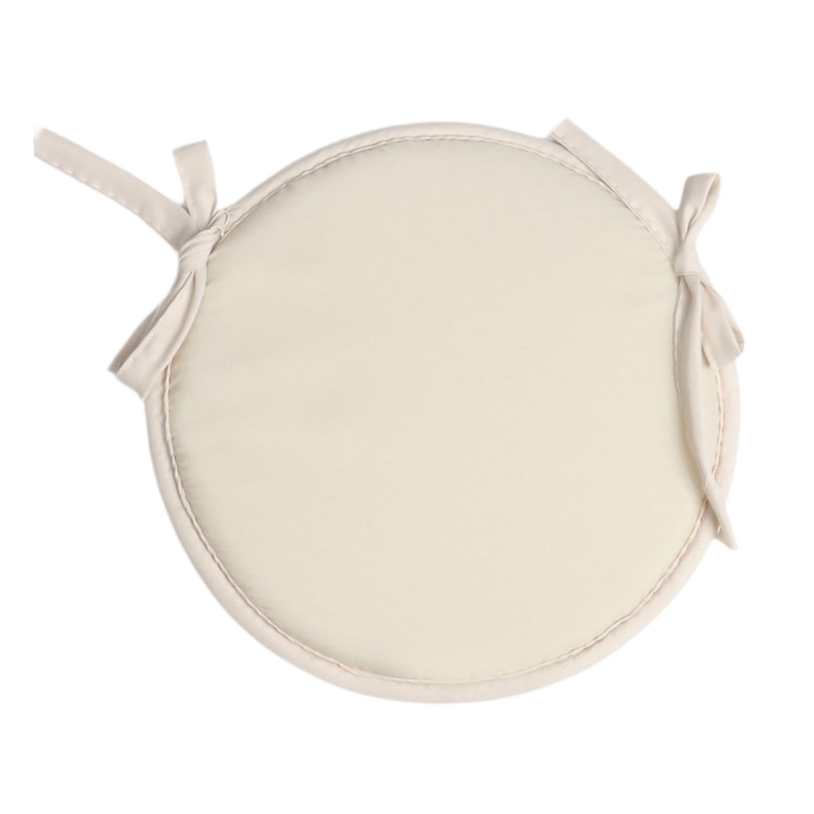Round Chair Cushion Soft Simple Comfortable Meditation Cushion Stool Cushion Beige 30cm| Yard, Garden & Outdoor Living | Patio & Garden Furniture | Cushions & Pads|-image-30