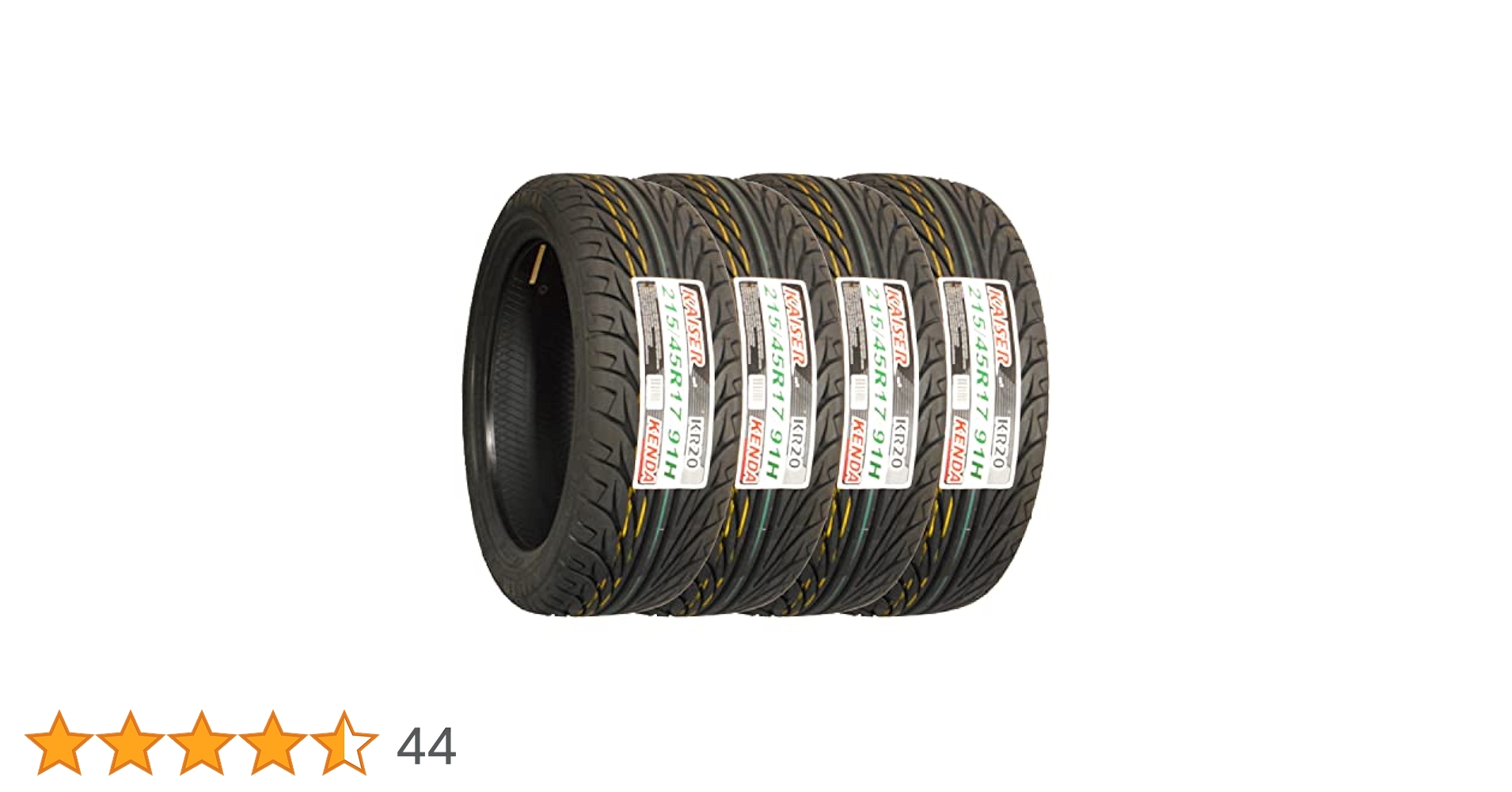 タイヤ・ホイール KENDA KR20 KAISER 215 45 R17 91H 激安 ◇215/45R17 91H 2025年製造 KENDA KR20 ケンダ - 17インチ
