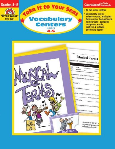 Evan-Moor Vocabulary Centers 4-5