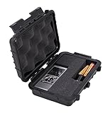 Casematix Waterproof Voice Recorder Hard Case Compatible with Olympus Digital Recorder Ws852, Vn722pc, Vn721pc and More with Accessories