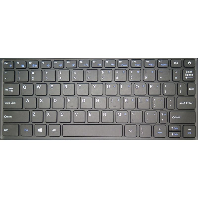 RTDPARTLaptop Keyboard For Direkt-Tek DTLAPC125-1 DTLAPC125-1-BK English US Black NO Frame New