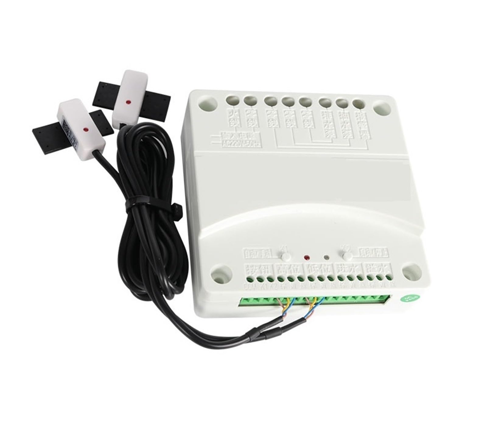 Sensore di livello acqua, XKC-C383 Regolatore automatico del livello del liquido di drenaggio del pompaggio 'acqua, controllori dei sensori di livello 'acqua opzionali(12v24v-3P overflow)