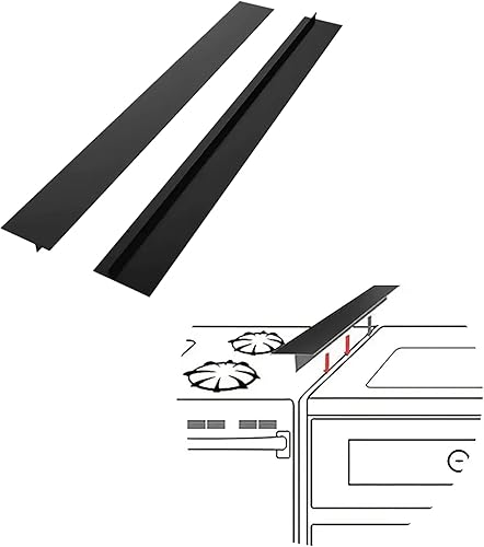 Llenadora de huecos para estufa (negro, grande)