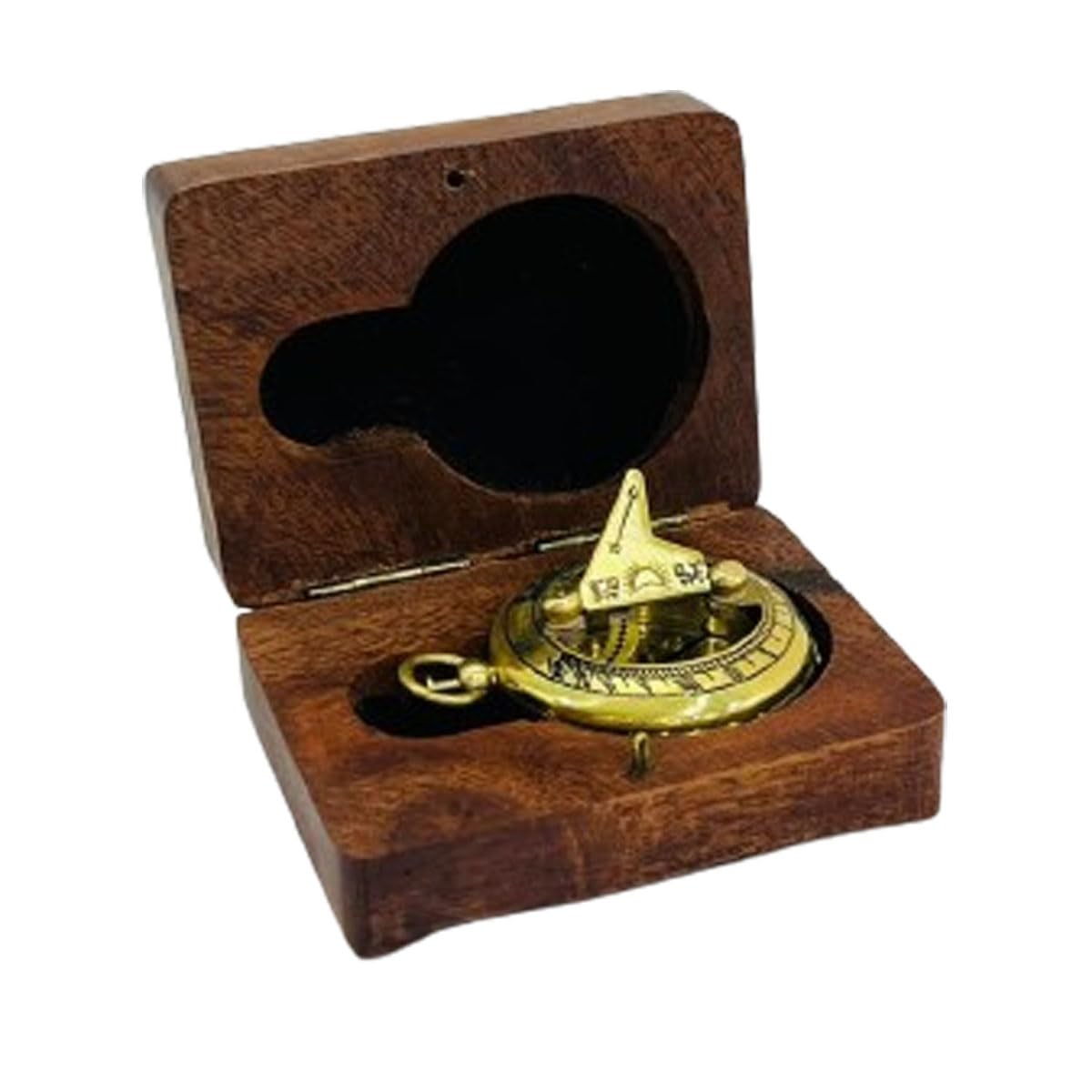 Nautico antico bussola replica Pocket Brasspocket orologio bussola ottone antico