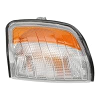 Akozon Vorderer Blinker, für E-Klasse W124 1984–1995, Austausch der Zweifarbigen Eckleuchtenanzeige nach US-Standard (Links 1248260043)