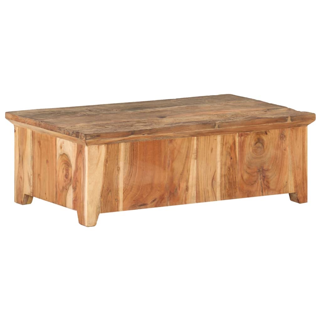 Couchtisch Golden Wohnzimmer Tisch Esstisch Massivholz Altholz Edelstahl Beistelltisch Side Table Möbel Einrichtungen Wohnaccessoires