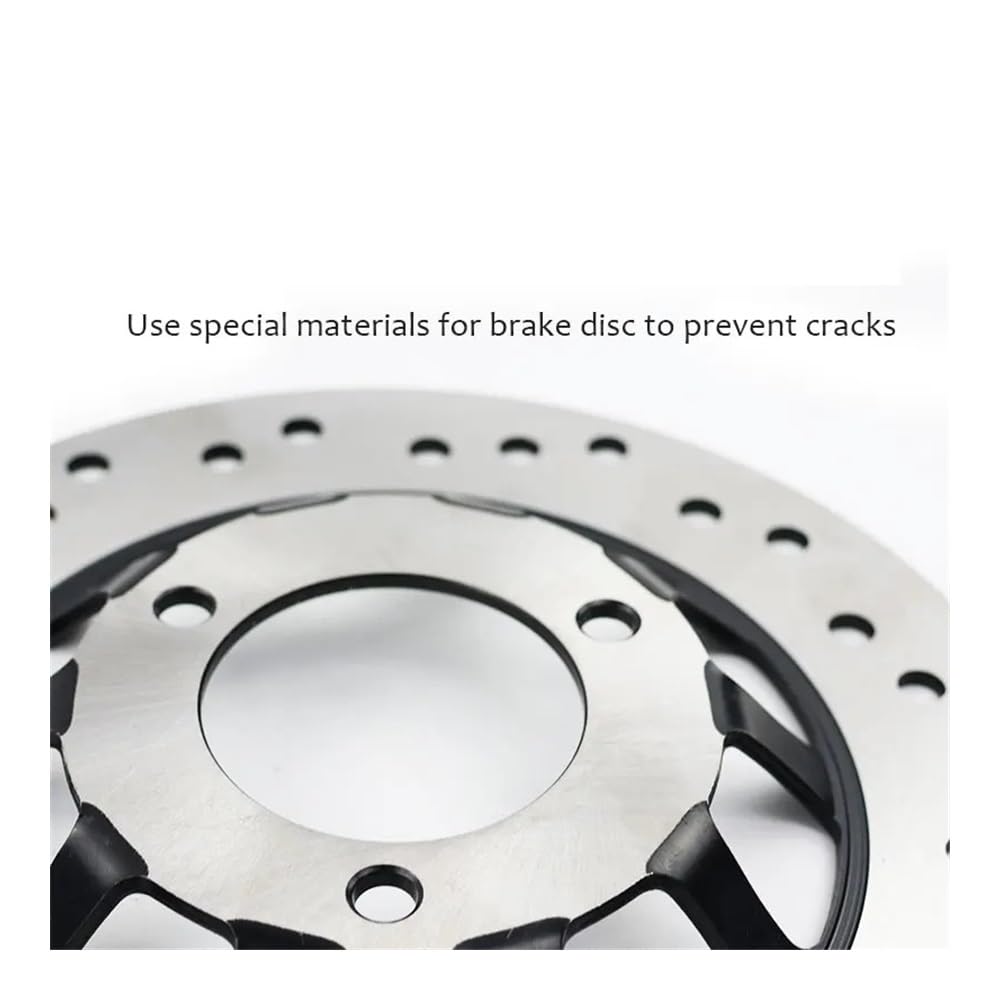 Motorrad Bremsscheibe Rotor Motorrad-Bremsscheiben, 220 Mm, 3-Loch, Vorder- Und Hinterrad, Universell Für Bremszubehör, Bremsscheiben Hinten, Bremsbeläge