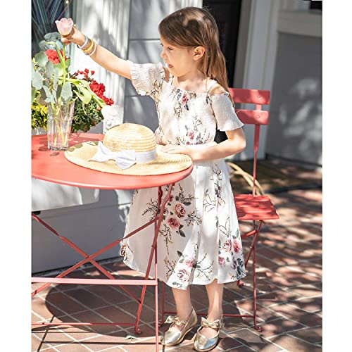 Image of Felix & Flora Toddler Flower Girl Dress Shoes - Girl Ballet Flats Party School Shoes Wedding