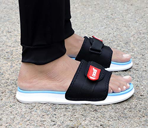 Image of AADI Men's Synthetic Leather Daily Use Casual Sliders /Flip Flop & Slippers