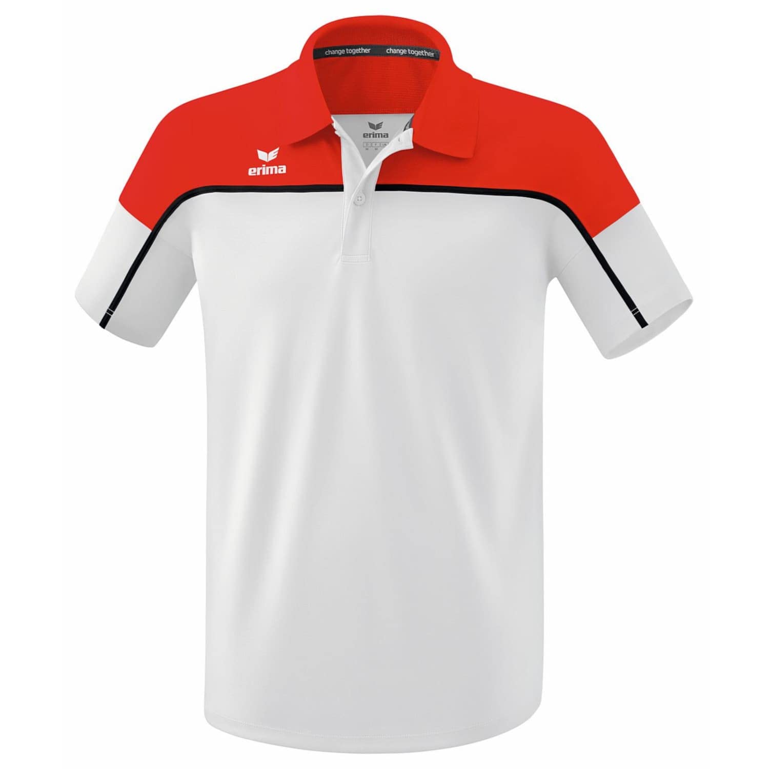 Erima Men's Blanc Polo Shirt Change