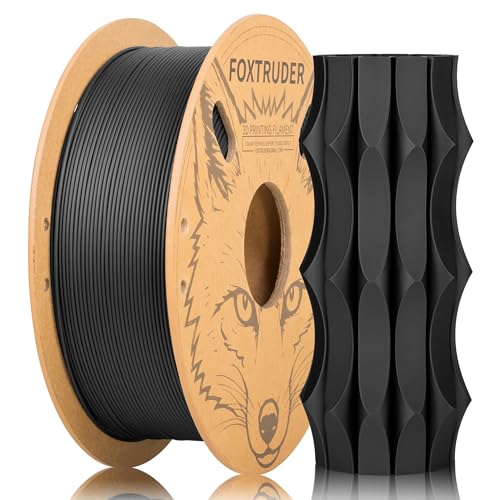 マットPLAフィラメント 1.75mm、【FOXTRUDER】3Dプリンター造形材料、高寸法精度・印刷安定性、ほとんどのFDMプリンターに対応、1kgスプール