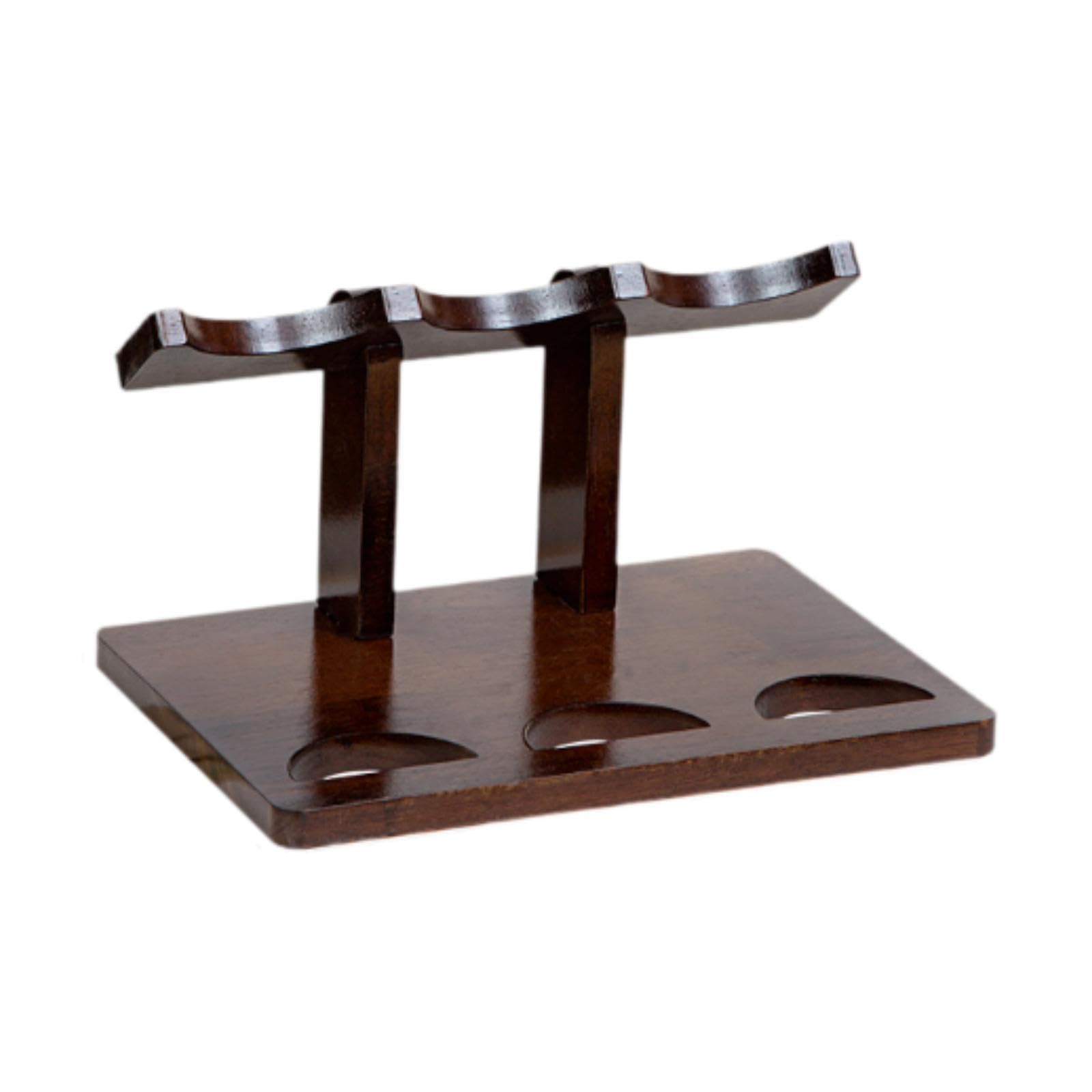 Casier à vin portable en métal pour 3 bouteilles de table