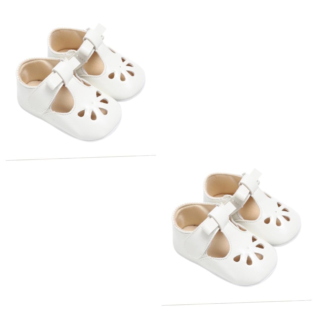 VICASKY VICASKY 2 Piezas Sandalia Zapatos Planos De Bebe Zapatos para Caminar De Zapatos De Vestir Planos para Niños Zapatos Planos De Niña Pequeña Zapatos De Verano para Niñas