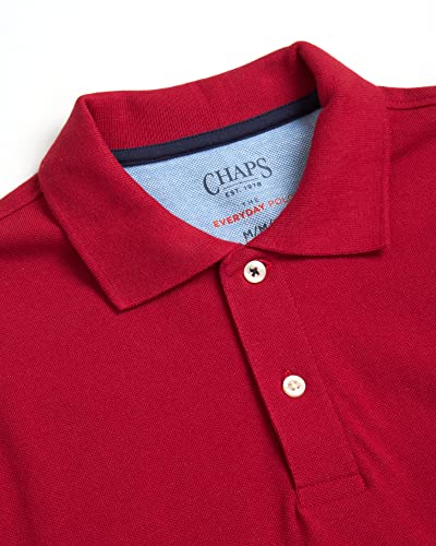 Chaps Men's Polo Shirt - Classic Fit Cotton Collared Short Sleeve Mens Golf Shirts - Casual Work Shirts for Men (S-2XL)2